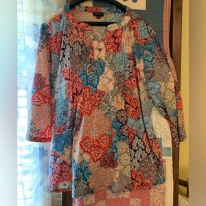 Beautiful Shirt with Midway Sleeves Size 2X